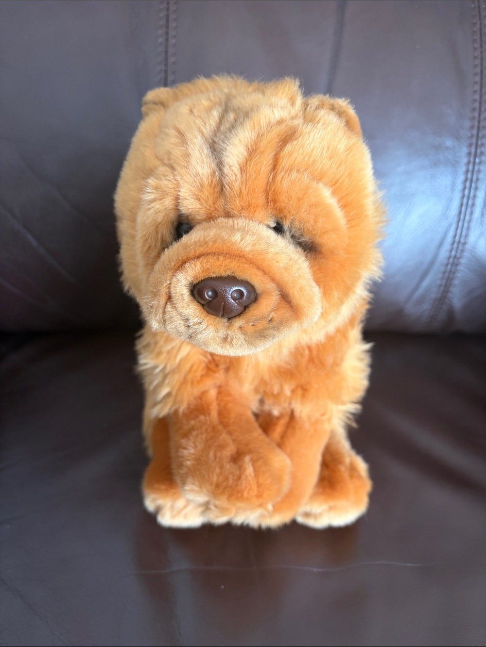 GANZ Webkinz Chow Chow Dog Stuffed Animal - like new no code included
